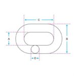 Elo de ligação para correntes - Grau-8 - Imagem 2