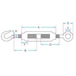 Esticador Leve - Gancho x Olhal - Imagem 2
