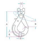 Gancho Clevis Automático - Grau-8 - Imagem 2
