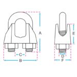 Grampo Leve (Clips) DIN 741 - Inox AISI 304 - Imagem 2