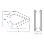 Sapatilho Leve - inox AISI 304 - Imagem 2