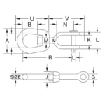 Destorcedor Olhal x Manilha - Imagem 2
